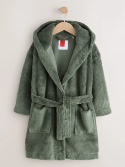 Vert - Peignoirs en laine polaire (1.5-16ans)