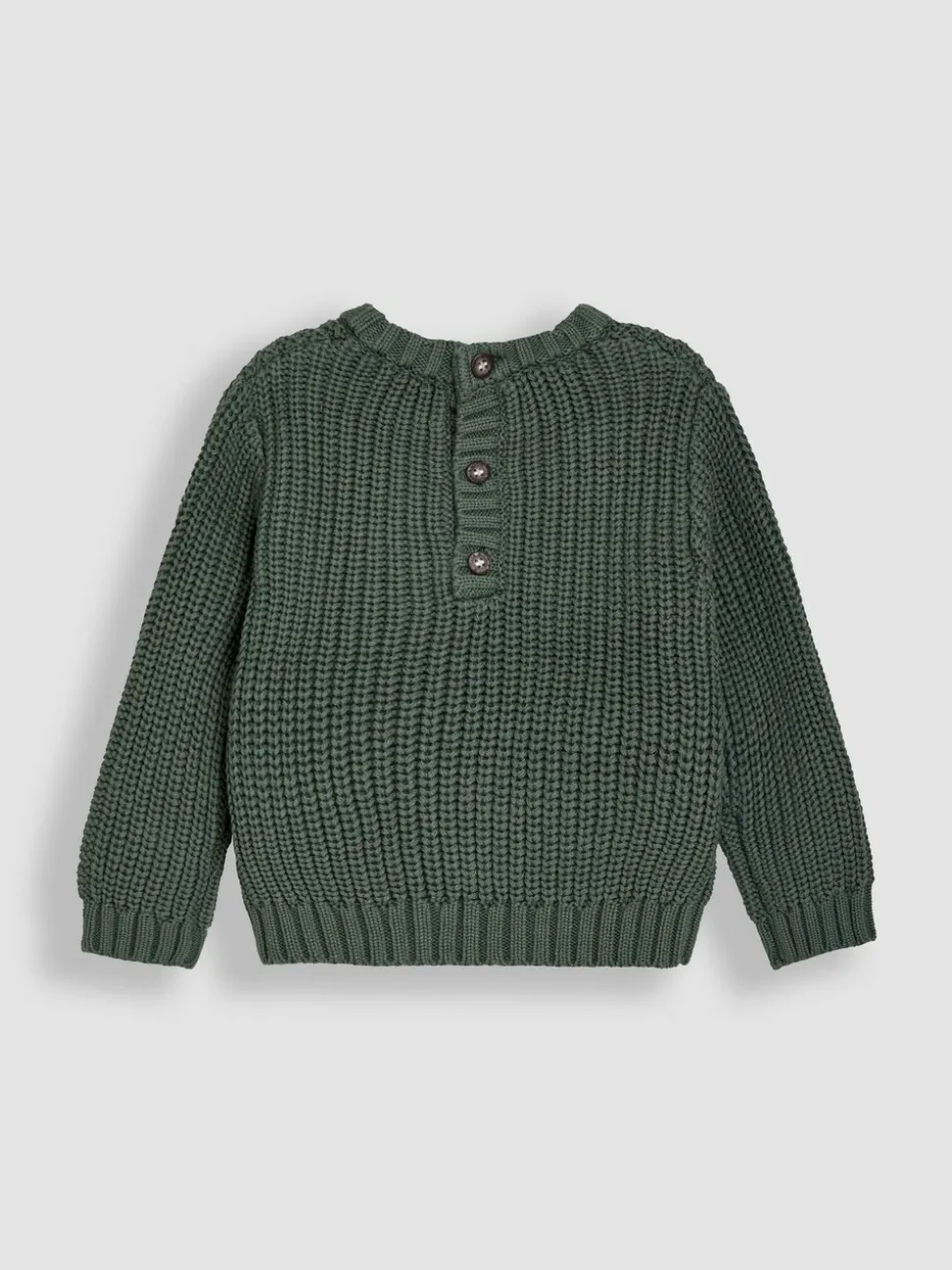 Vert - Pull JoJo Maman Bébé tracteur brodé