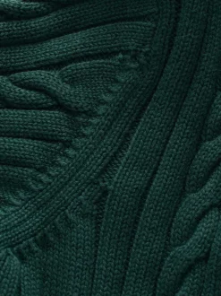 Vert - Pull Superdry en maille