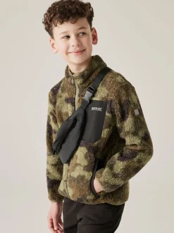 Vert - Regatta Polaire zippée chaude Junior Frankie