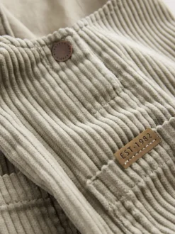 vert - Salopette en velours côtelé (3mths-7yrs)