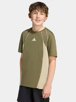 Vert - T-shirt adidas Color-block