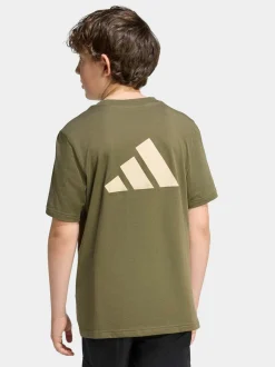 Vert - T-shirt adidas Color-block