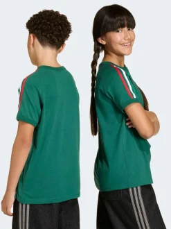 Vert - T-shirt Adidas Original à 3 rayures