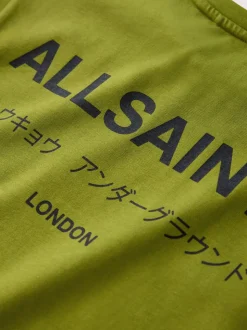 Vert - T-shirt smALLSAINTS oversize en Coton à Col rond