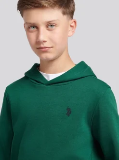 Vert - U.S. Polo Assn Ensemble Sweats à capuche et Joggings Double Horsemen