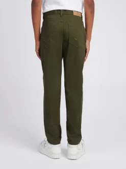 Vert - U.S. Polo Assn. Pantalon Bedford en velours côtelé 5 poches