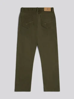 Vert - U.S. Polo Assn. Pantalon Bedford en velours côtelé 5 poches