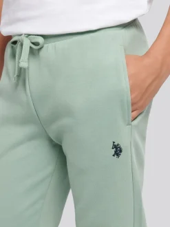 Vert - U.S. Polo Assn. Survêtement Garçons Double Horsemen Loopback