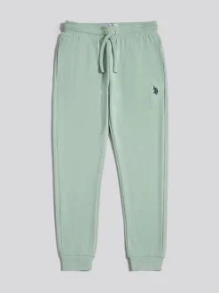 Vert - U.S. Polo Assn. Survêtement Garçons Double Horsemen Loopback