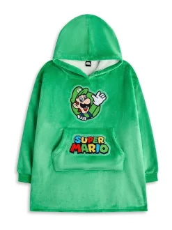 Vert - Vanilla Underground Kid Super Mario Personnage Couverture Sweat-shirt à capuche