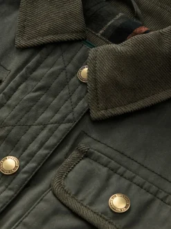 Vert - Veste cirée Superdry