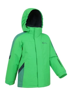 Vert - Veste de ski Mountain Warehouse Raptor enfant