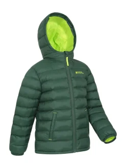 Vert - Veste matelassée imperméable Mountain Warehouse Seasons II enfant