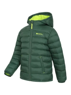 Vert - Veste matelassée imperméable Mountain Warehouse Seasons II enfant
