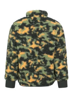 Vert - Veste Mountain Warehouse Wren en imitation peau de mouton