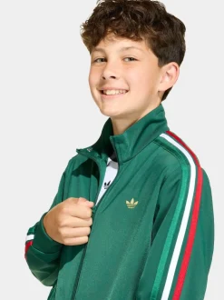 Vert - Veste surdimensionnée Adidas Original Firebird