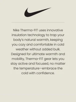 Vert algues foncées - Haut Nike Therma FIT Academy Football Drill