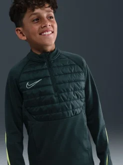 Vert algues foncées - Haut Nike Therma FIT Academy Football Drill