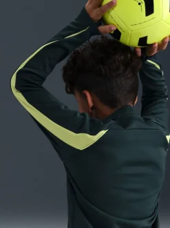 Vert algues foncées - Haut Nike Therma FIT Academy Football Drill