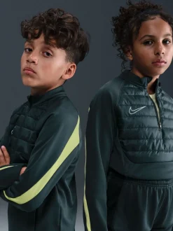 Vert algues foncées - Haut Nike Therma FIT Academy Football Drill