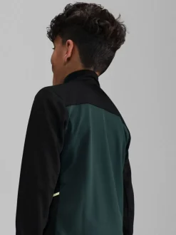 Vert algues foncées - Nike Haut de forage semi-zippé Dri-FIT Academy 25
