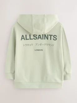 Vert clair - SmallSaints Oversized Underground Pullover Sweat-shirt à capuche