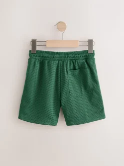 vert foncé - Short sport en maille (3-16ans)