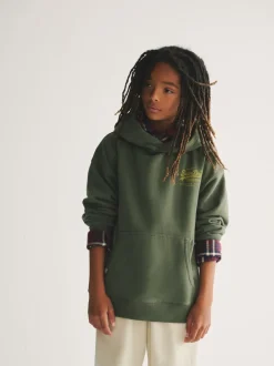vert foncé - Sweat à capuche Superdry