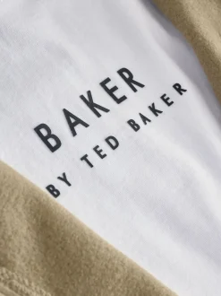 Vert kaki - Baker by Ted Baker Blouson, T-shirt et Joggings Ensemble 3 pièces