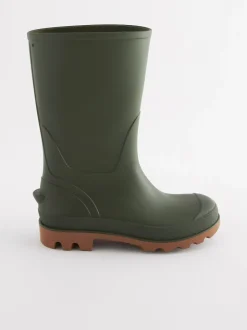 Vert kaki - Bottes en caoutchouc classiques