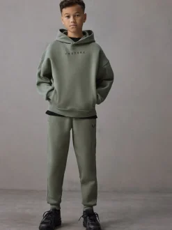 Vert kaki - Ensemble Castore Sweat-shirt à capuche et Survêtement oversize