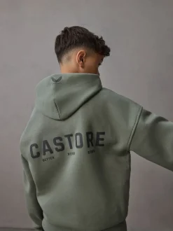 Vert kaki - Ensemble Castore Sweat-shirt à capuche et Survêtement oversize