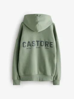 Vert kaki - Ensemble Castore Sweat-shirt à capuche et Survêtement oversize