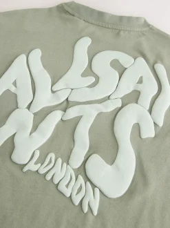 Vert kaki - Ensemble t-shirt et short en molleton smALLSAINTS Orlando