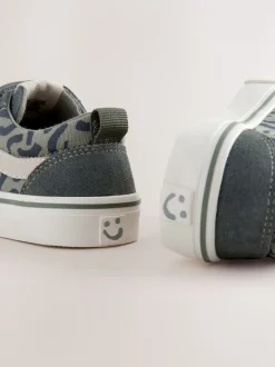 Vert kaki - Fermeture par contact Skate Trainers