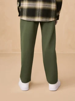 Vert kaki - Joggings Coupe classique sans poignets (3-16ans)