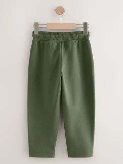 Vert kaki - Joggings Coupe classique sans poignets (3-16ans)