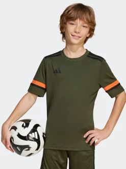 Vert kaki - Maillot adidas Squadra 25 enfant