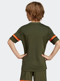 Vert kaki - Maillot adidas Squadra 25 enfant