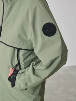 Vert kaki - Manteau Baker by Ted Baker doublé en polaire imperméable