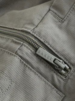 Vert kaki - Pantalon cargo Baker by Ted Baker