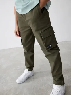 Vert kaki - Pantalon cargo Baker by Ted Baker