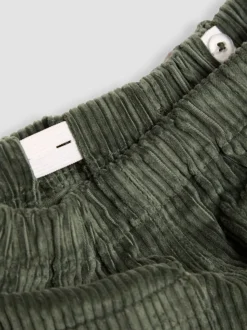 Vert kaki - Pantalon JoJo Maman Bébé en velours côtelé à enfiler