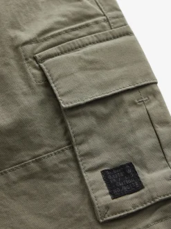 Vert kaki - Short cargo (3-16ans)