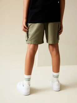 Vert kaki - Short cargo (3-16ans)