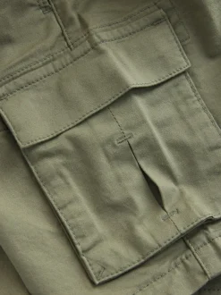 Vert kaki - Short cargo (3-16ans)