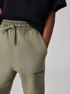 Vert kaki - SmallSaints Pantalon de jogging Underground à poignets droits en 100% coton