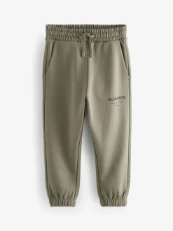 Vert kaki - SmallSaints Pantalon de jogging Underground à poignets droits en 100% coton