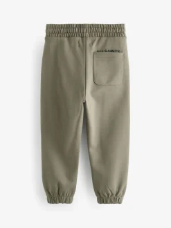 Vert kaki - SmallSaints Pantalon de jogging Underground à poignets droits en 100% coton